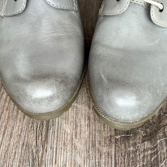 Dr. Martens Marcie Grey Wedge Boots | 10 - Picture 3 of 15